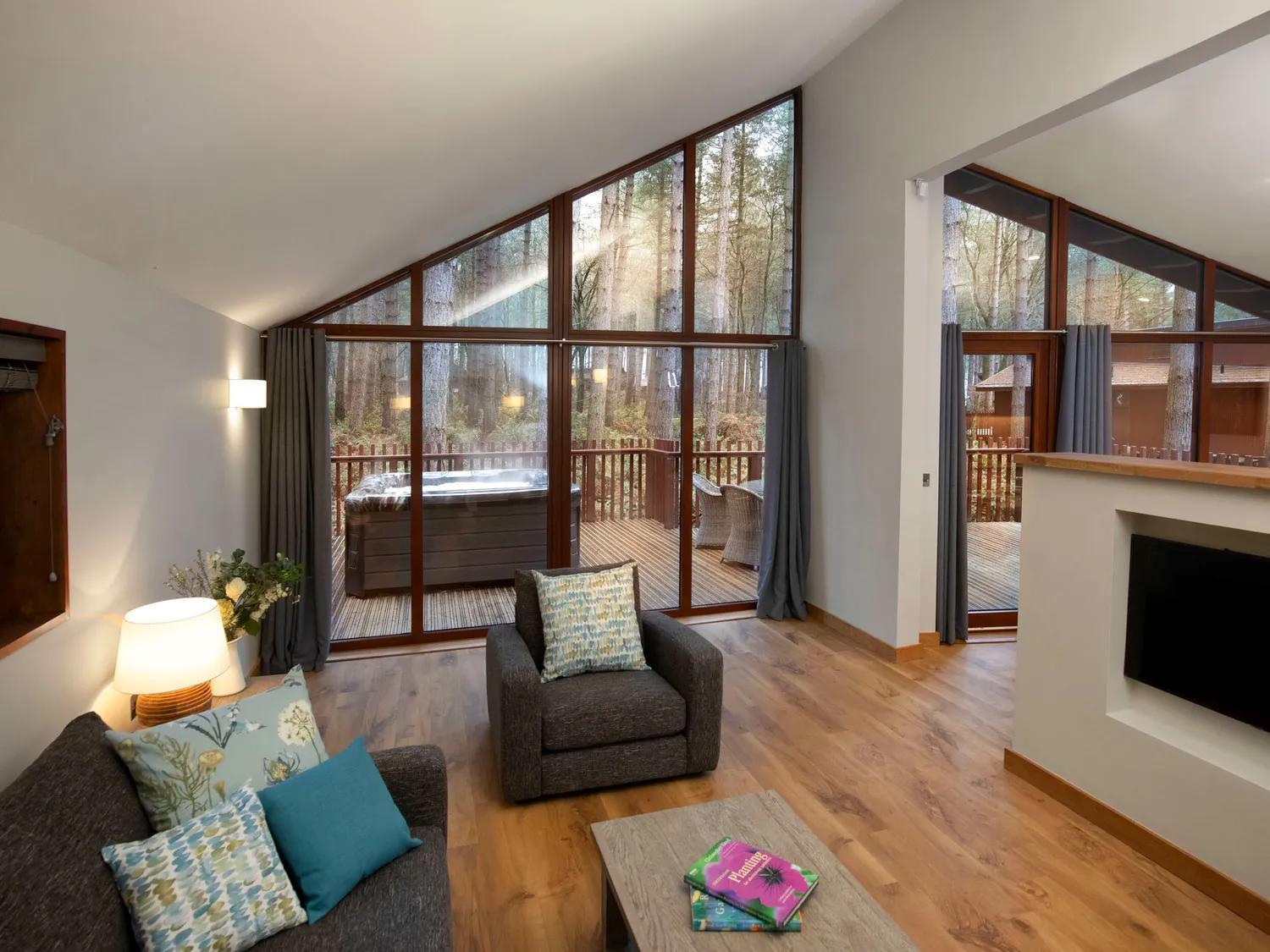 Blackwood Forest Cabins - Forest Holidays Popham Eksteriør billede
