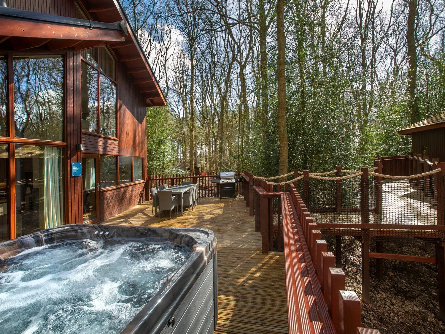 Blackwood Forest Cabins - Forest Holidays Popham Eksteriør billede