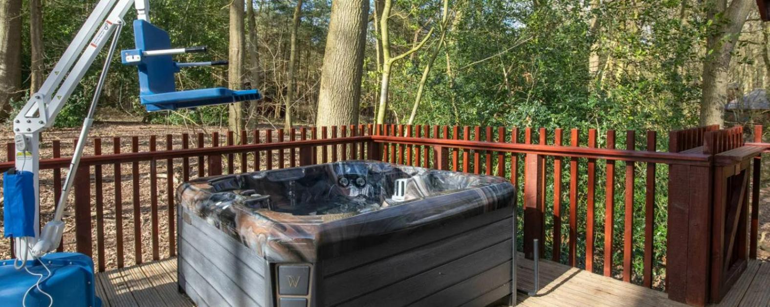 Blackwood Forest Cabins - Forest Holidays Popham Eksteriør billede